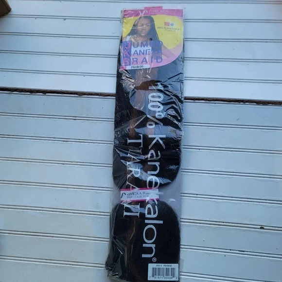 Jumbo Kaneka Braid, 100% Kanekalon color 1B black Vivica Fox Collection FS 1B 30 - Picture 15 of 15